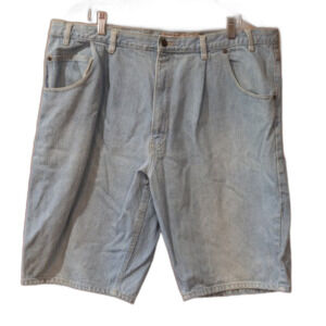 Roglins Street Legends Light Wash Baggy Streetwear Y2k 90s Jean Shorts 42
